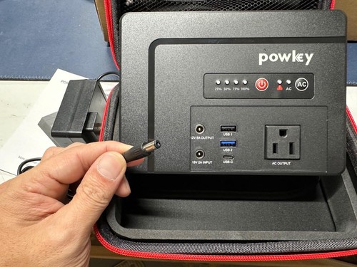 Open box powkey portable power - box,