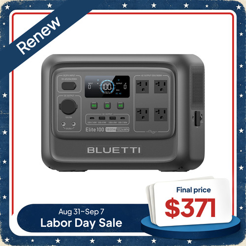 Bluetti elite 100 - v2, 1024wh