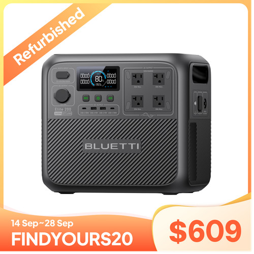 Bluetti elite 200v2 - bluetti,