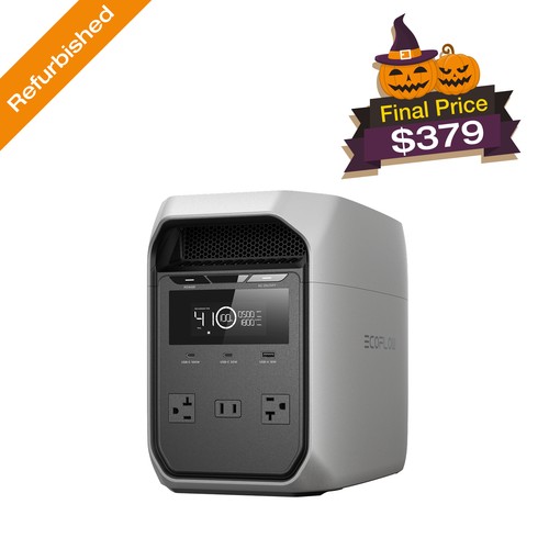 Ecoflow 1024wh 1800w delta - 1024wh,