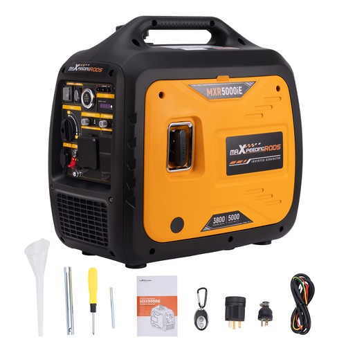 Quiet inverter generator 5000w - quiet,