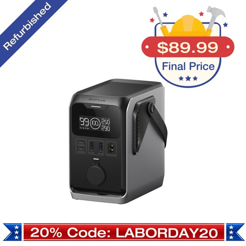 Ecoflow trail 300 portable - dc,