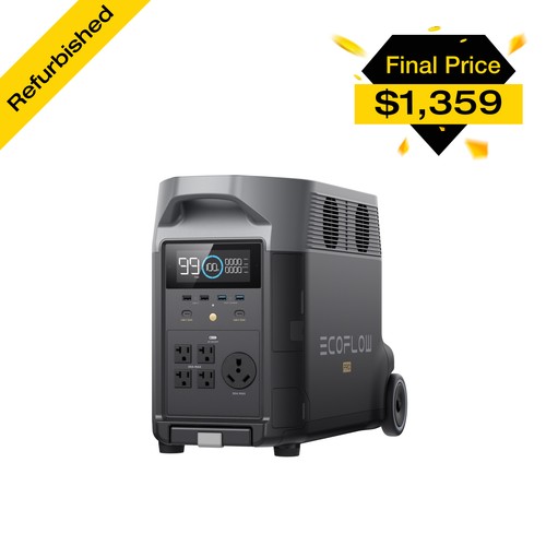 Ecoflow delta pro 3600wh power - delta,