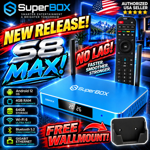 New superbox s8 - 🔥🔥,